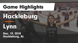 Hackleburg  vs Lynn  Game Highlights - Dec. 19, 2018