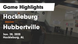 Hackleburg  vs Hubbertville Game Highlights - Jan. 28, 2020