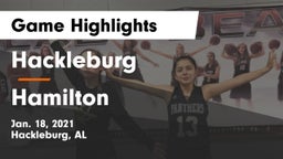 Hackleburg  vs Hamilton  Game Highlights - Jan. 18, 2021