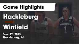 Hackleburg  vs Winfield  Game Highlights - Jan. 19, 2023