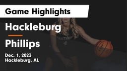 Hackleburg  vs Phillips  Game Highlights - Dec. 1, 2023