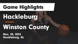 Hackleburg  vs Winston County  Game Highlights - Nov. 30, 2023