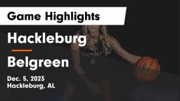 Hackleburg  vs Belgreen  Game Highlights - Dec. 5, 2023