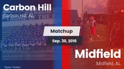 Matchup: Carbon Hill vs. Midfield  2016