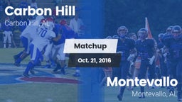 Matchup: Carbon Hill vs. Montevallo  2016