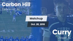 Matchup: Carbon Hill vs. Curry  2016