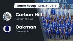 Recap: Carbon Hill  vs. Oakman  2018