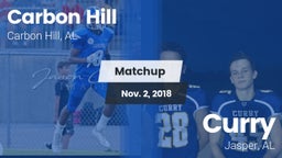 Matchup: Carbon Hill vs. Curry  2018