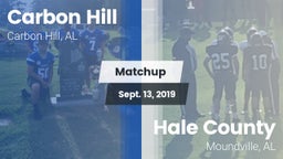 Matchup: Carbon Hill vs. Hale County  2019