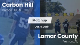 Matchup: Carbon Hill vs. Lamar County  2019