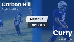 Matchup: Carbon Hill vs. Curry  2019