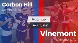 Matchup: Carbon Hill vs. Vinemont  2020