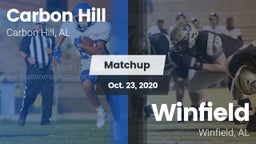 Matchup: Carbon Hill vs. Winfield  2020