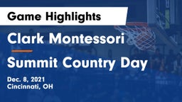 Clark Montessori  vs Summit Country Day Game Highlights - Dec. 8, 2021
