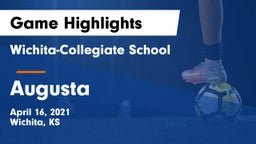 Wichita-Collegiate School  vs Augusta  Game Highlights - April 16, 2021