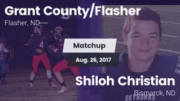 Matchup: Grant County/Flasher vs. Shiloh Christian  2017