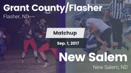Matchup: Grant County/Flasher vs. New Salem  2017