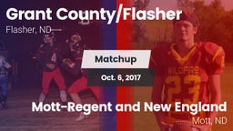 Matchup: Grant County/Flasher vs. Mott-Regent and New England  2017
