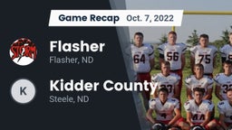 Recap: Flasher  vs. Kidder County  2022