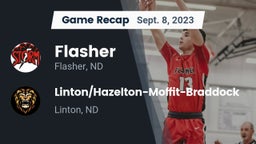Recap: Flasher  vs. Linton/Hazelton-Moffit-Braddock  2023