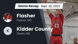 Recap: Flasher  vs. Kidder County  2023