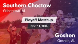 Matchup: Southern Choctaw vs. Goshen  2016