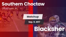 Matchup: Southern Choctaw vs. Blacksher  2017