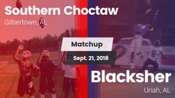 Matchup: Southern Choctaw vs. Blacksher  2018