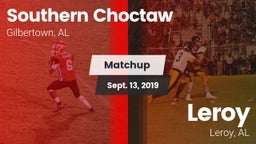 Matchup: Southern Choctaw vs. Leroy  2019