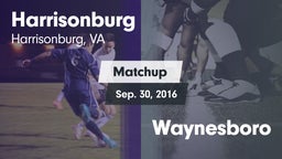 Matchup: Harrisonburg vs. Waynesboro 2016