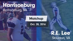 Matchup: Harrisonburg vs. R.E. Lee  2016