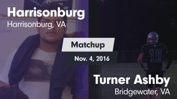 Matchup: Harrisonburg vs. Turner Ashby  2016