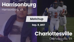 Matchup: Harrisonburg vs. Charlottesville  2017
