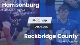 Matchup: Harrisonburg vs. Rockbridge County  2017