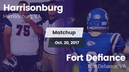 Matchup: Harrisonburg vs. Fort Defiance  2017