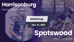 Matchup: Harrisonburg vs. Spotswood  2017