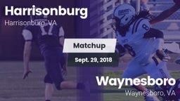 Matchup: Harrisonburg vs. Waynesboro  2018