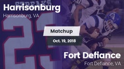 Matchup: Harrisonburg vs. Fort Defiance  2018