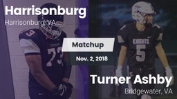 Matchup: Harrisonburg vs. Turner Ashby  2018