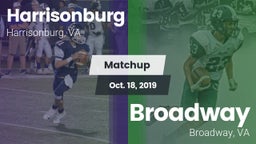 Matchup: Harrisonburg vs. Broadway  2019