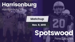 Matchup: Harrisonburg vs. Spotswood  2019