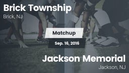 Matchup: Brick  vs. Jackson Memorial  2016