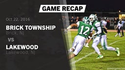 Recap: Brick Township  vs. Lakewood  2016