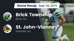 Recap: Brick Township  vs. St. John-Vianney  2019