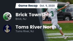 Recap: Brick Township  vs. Toms River North  2020