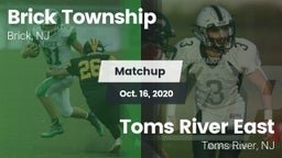 Matchup: Brick  vs. Toms River East  2020