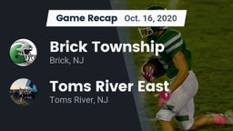 Recap: Brick Township  vs. Toms River East  2020