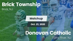 Matchup: Brick  vs. Donovan Catholic  2020
