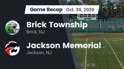 Recap: Brick Township  vs. Jackson Memorial  2020