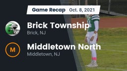 Recap: Brick Township  vs. Middletown North  2021
